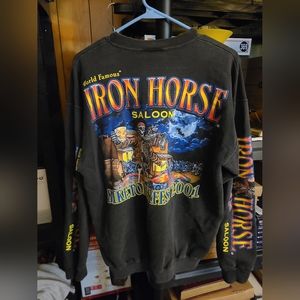 Iron Horse Saloon Biketoberfest Sweatshirt 2001.Medium.